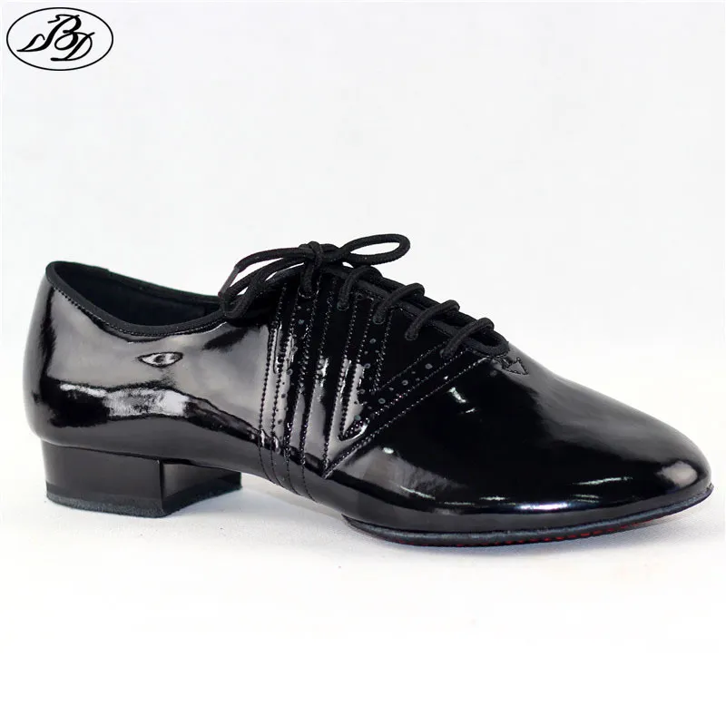 Stivali Modello Uomo Scarpe da ballo standard BD319 Suola divisa Scarpa da ballo professionale Dancesport Brillante Antiscivolo 230829