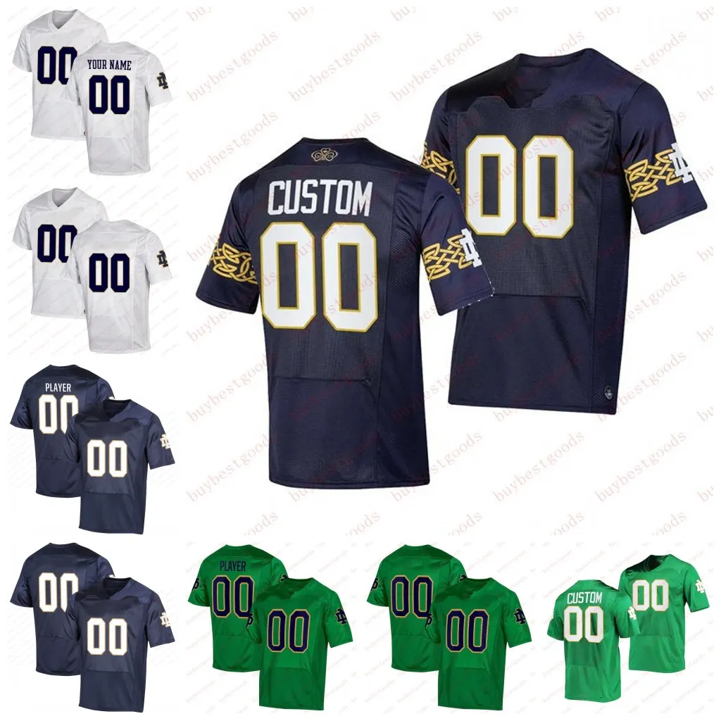 Audric Estime Jersey Custom Notre Dame Fighting Irish Football Jersey Sam Hartman Cam Hart Devyn Ford Javontae Jean-Baptiste Jack Kiser nd Jerseys 2023 New