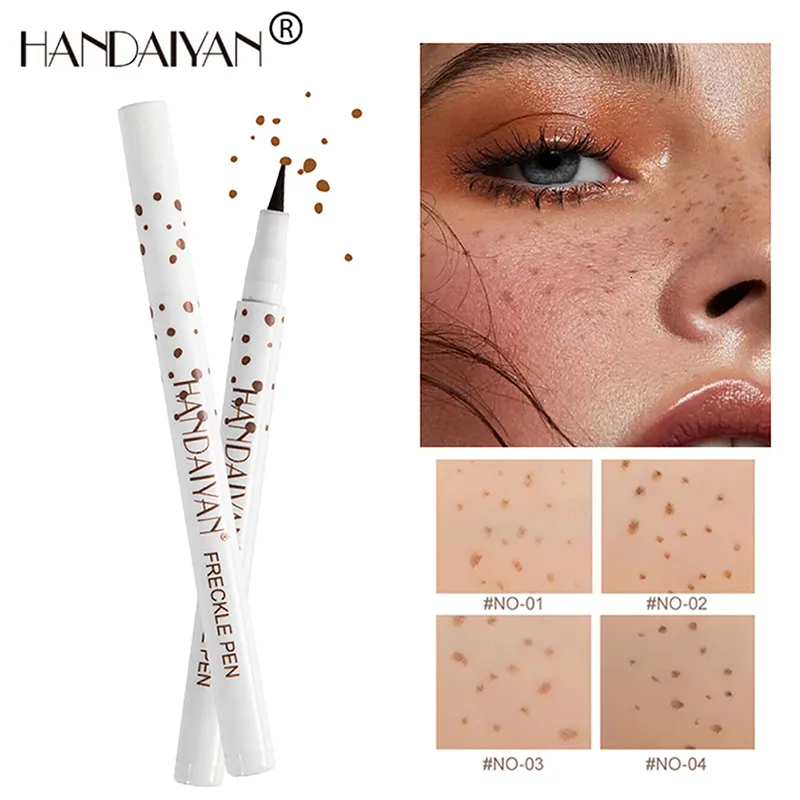 Concealer 1PC Face Fake Freckles Pen Natural Waterproof Lifelike for Long Lasting Look Dot Spot Makep Tool Cosmetic 230829