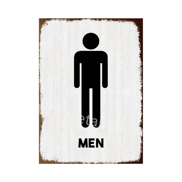 Targa in metallo con scritta Are You Pooping Golden Retriever, vintage, in alluminio, per bagno, porta del giardino, casa, bar, caffetteria, decorazione, 20,3 x 30,5 cm