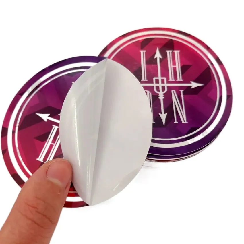 Autocollants Vinyl Personnalisés Pour Logos & Étiquettes - Découpés - Impression En Gros
