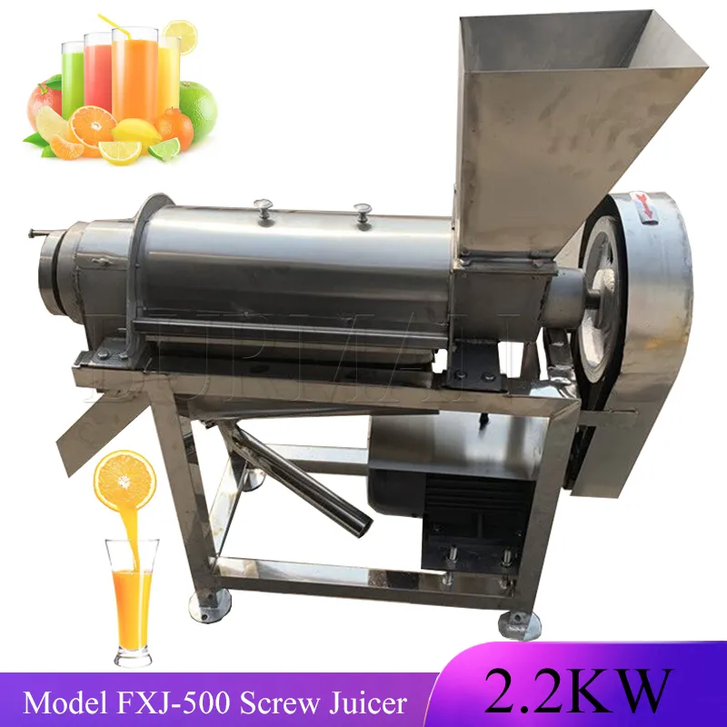 Industrial Commercial Automatic Industrial Fruit Juicer With Mango Extractor And Lemon Screw