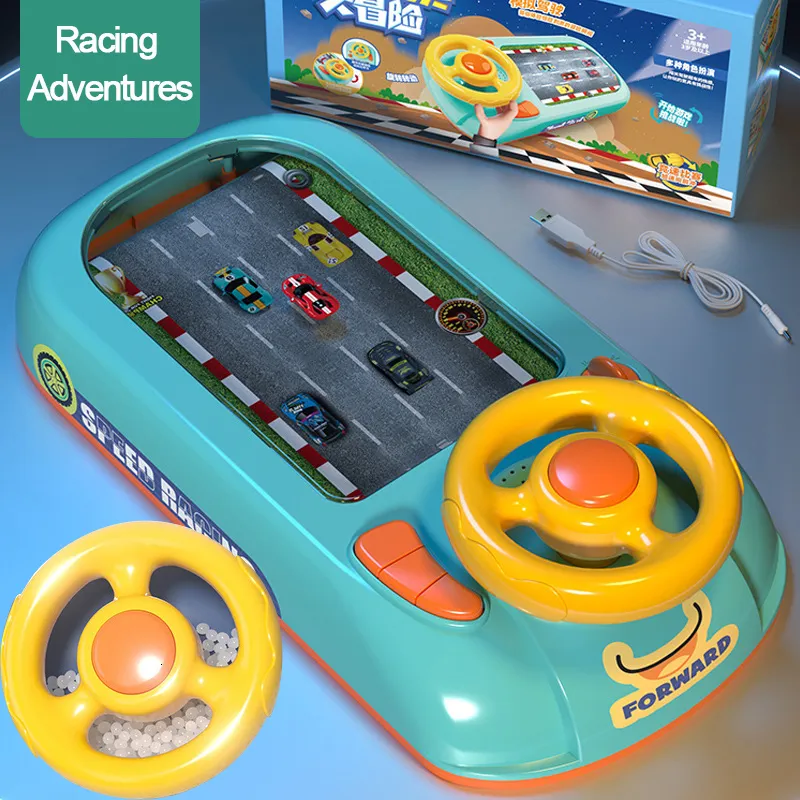 Lot De 2 Volants De Jouet Pour Voiture à Bascule - Simulation De Conduite Pour Enfants - Plastique Coloré