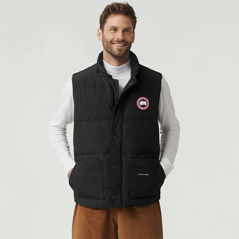 Winter Warm Mens Womens Designers Canada Goose Down Downs Jackets Gilet Hommes Luxury Bodywarmer Manteau Label Black Quality Coats M-2XL Copy