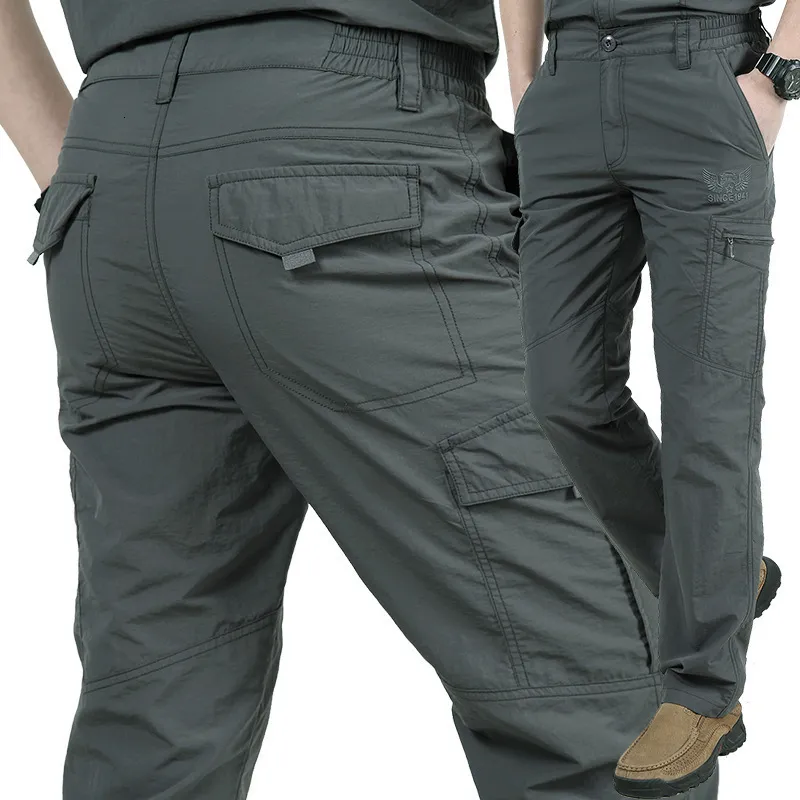 Pantalons pour hommes Bolubao Poches Cargo Harem Hommes Joggers Tactique Casual Harajuku Streetwear Pantalon de survêtement Pantalon mâle 230830