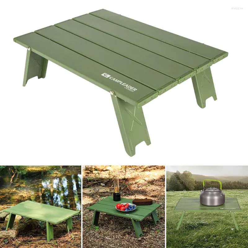 Camp Furniture Portable Tourist Table Aluminum Alloy Folding Universal Camping Ultralight Strong Load-bearing For Outdoor Barbecue Picnic