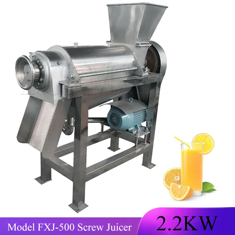 380 RPM Gember Appel Juicer Machine Suikerriet Extractor Citroen Schroefpers