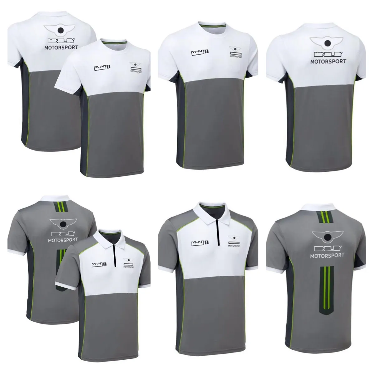 T-shirts voor heren F1 Racing Suit Team Rapel Polo Shirt Mens Plus Size size size korte mouw t-shirt buiten vrije tijd sport snel drogende cl
