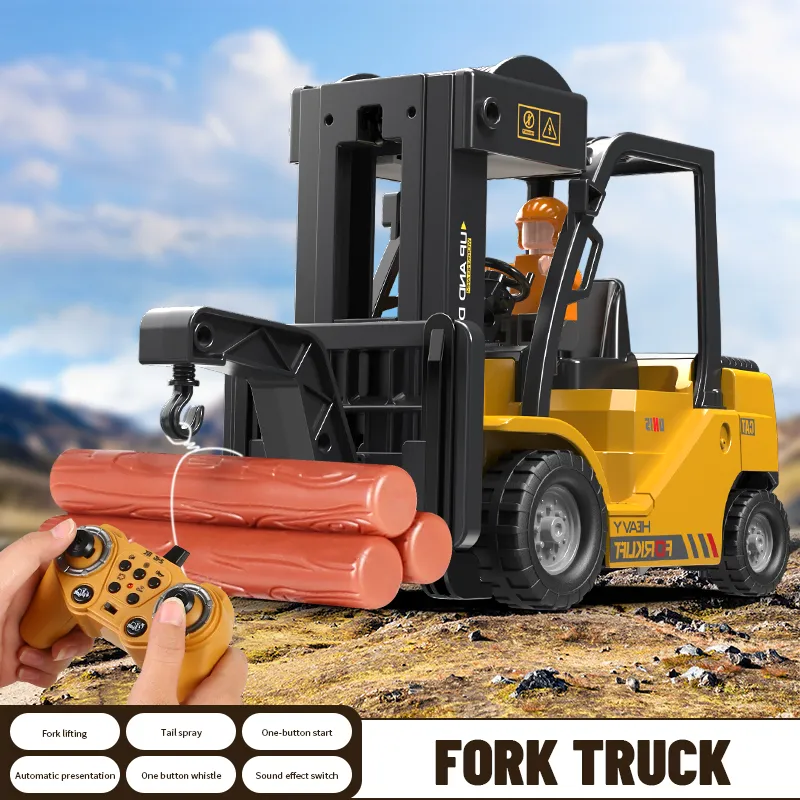 RC Car Children Toys Remote Control Cars Toys For Boys Forklift Truck Cranes Liftable Stunt Car Electric Vehicle For Kids Gift 2518 From SG 58.53 DHgate