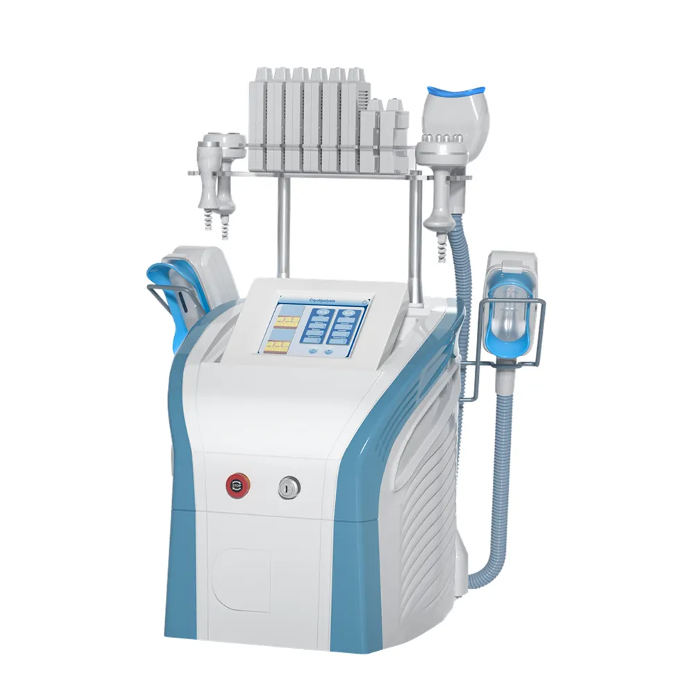 مقبض مزدوج CryoLiplysis 360 آلة التجويف متعددة الوظائف