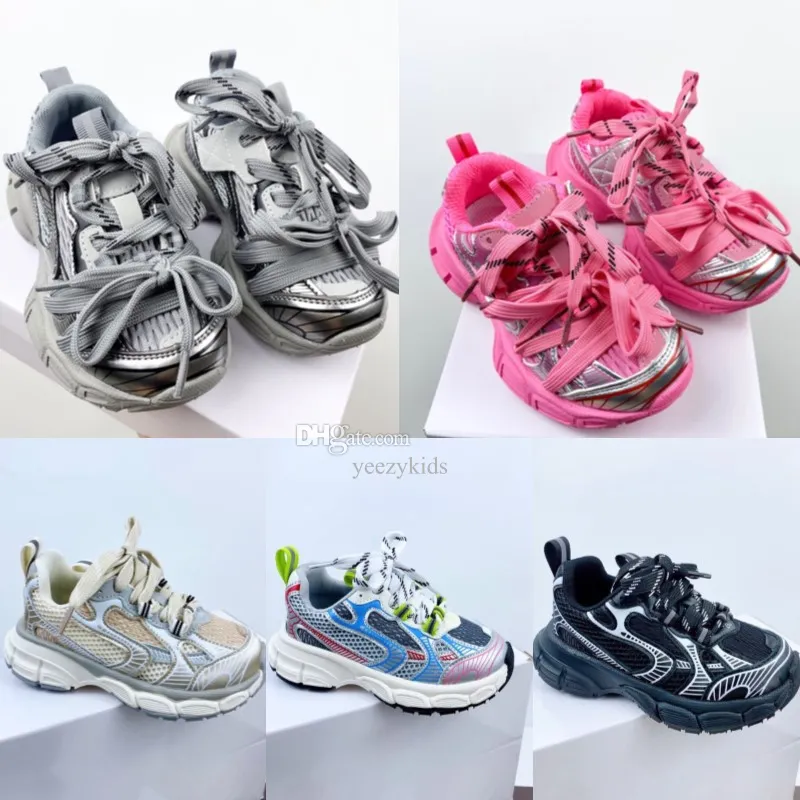 المصممين باريس 3XL Retro Kids Toddlers أحذية عارضة أحذية Girls Boys Sneakers Disual Girls Trainers Baby Childrens Boy Boy Fashion Outdo