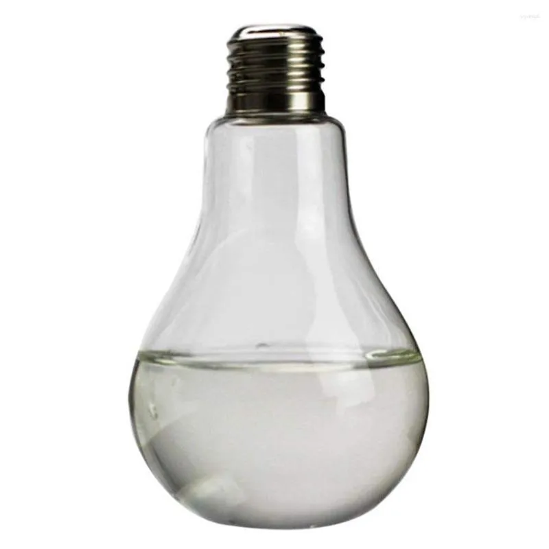 Vases Transparent Glass Bulb Shape Table Vase For Plants Flowers Home Garden Wedding Decoration