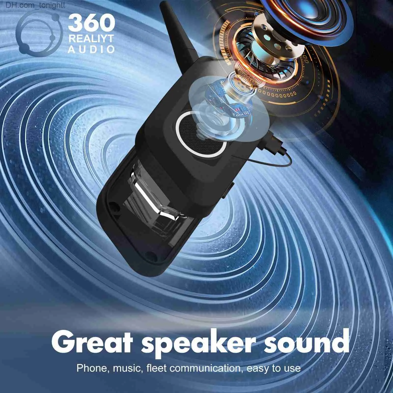 Lexin 2pcs r6 bt interphone bluetooth motorbike motorcycle helmet intercom headset 1000m rider outlet