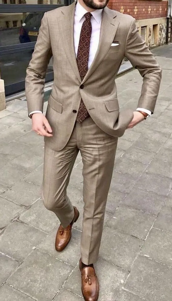 Mens Suits Blazers JELTOIN Handsome Casual Suit For Men Wedding