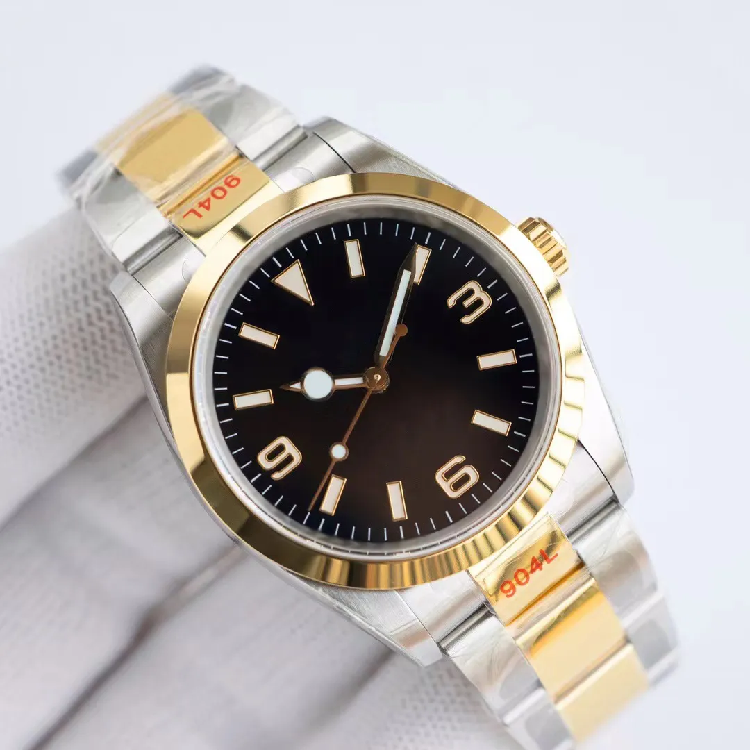 Luxury Automatic Watches For Men And Women Black Stainless Steel Wristwatch From Lmjli 49.33 DHgate.Com