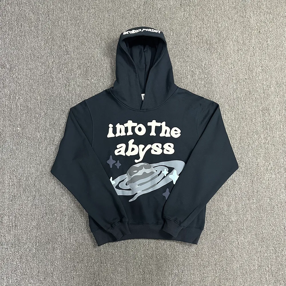 Mens Hoodies Sweatshirts Into The Abyss Broken Embroidery Ropa Hombre Sudaderas Pullover For Men Stranger Things Baggy Y2k Hooded Sweatshirt 230829 From 29 52 DHgate
