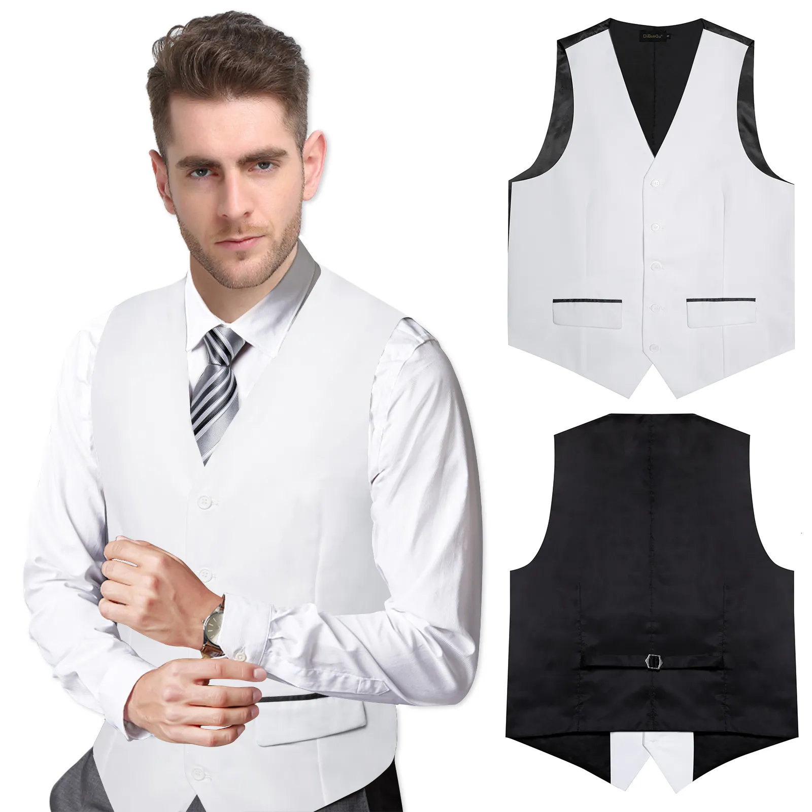 Khaki Solid Rayon Polyester Suit Vest For Men For Weddings, Parties, And Formal Events Black, Blue, Red Blazer Waistcoat 230829 From Xiao0002, $32.98 | DHgate.Com Khaki Solid Rayon Polyester Suit Vest For Men For Weddings, Parties, And Formal Events Black, Blue, Red Blazer Waistcoat 230829 From Xiao0002, $32.98 | DHgate.Com