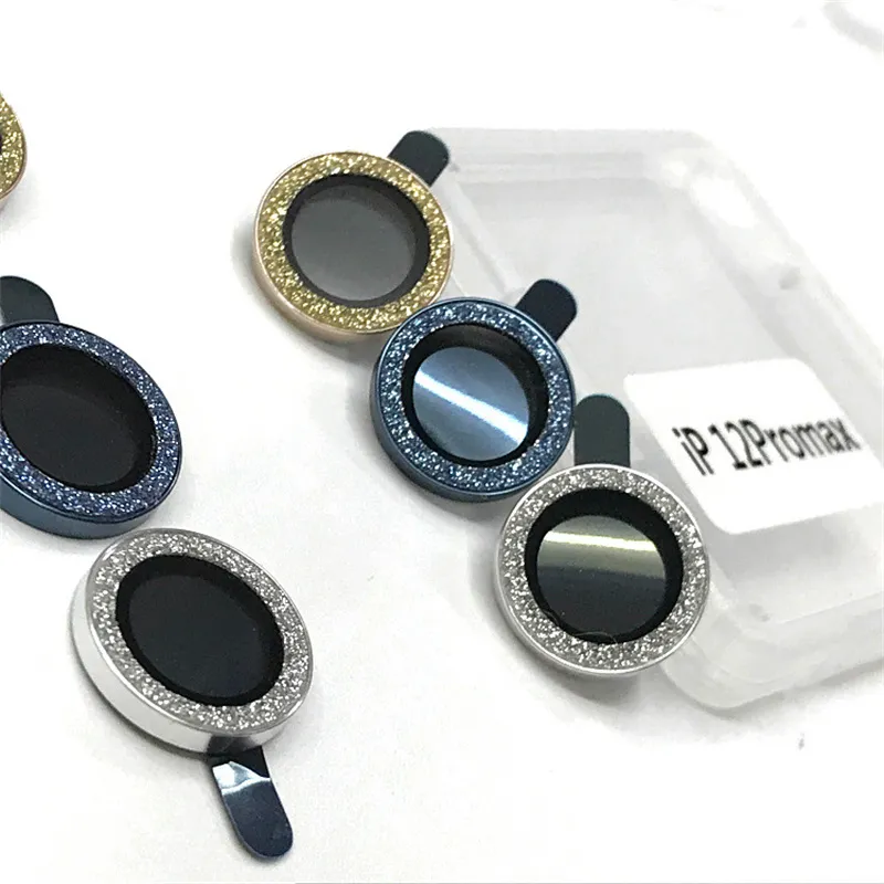 9H Glitter Lens Camera Film Protector For IPhone 15/14 Pro Max/13/12/11 ...