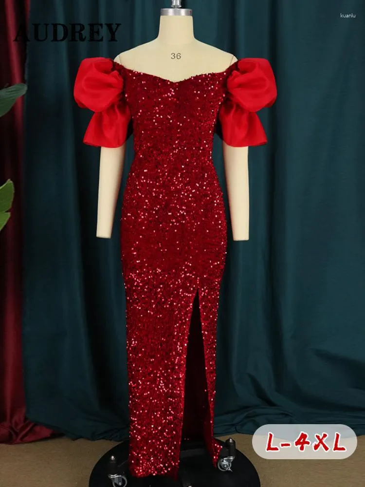 Plus Size A-Line Sequin Dress for Women with Off Shoulder Lantern Sleeves and Mid-Calf High Slit Velvet Vintage Evening Gown from Dhgate Plus size Dresses - price 46.0 Plus Size A-Line Sequin Dress for Women with Off Shoulder Lantern Sleeves and Mid-Calf High Slit Velvet Vintage Evening Gown from Dhgate Plus size Dresses - price 46.0