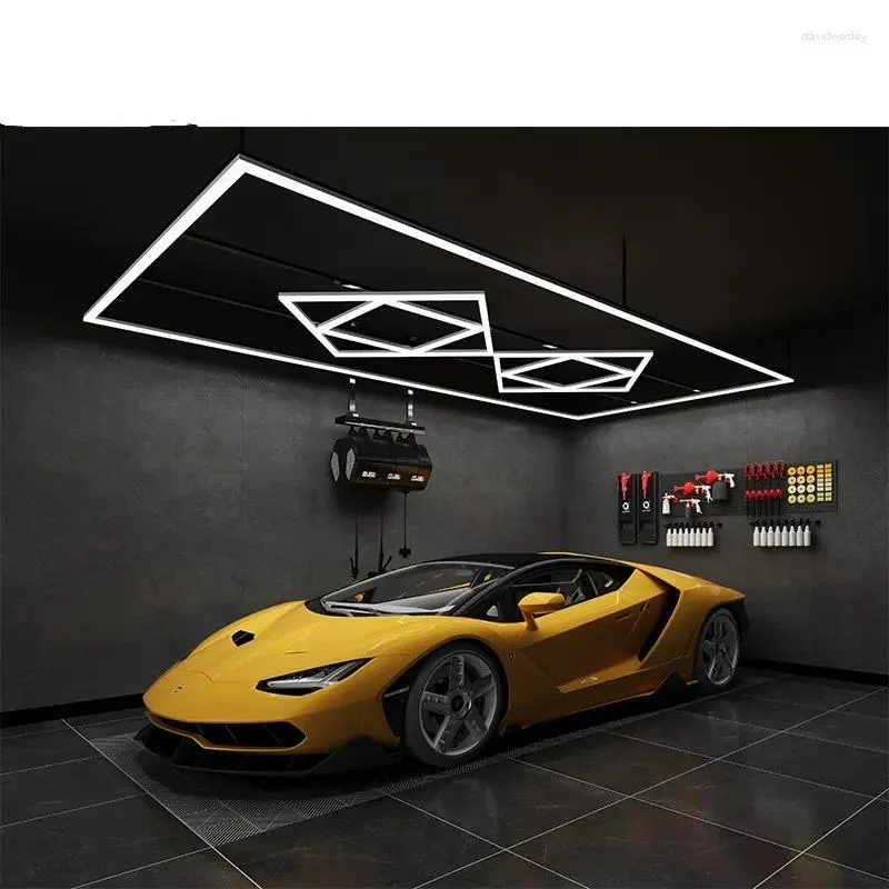High End E Top Auto LED False Ceiling Lights For Garage, Showroom, And
