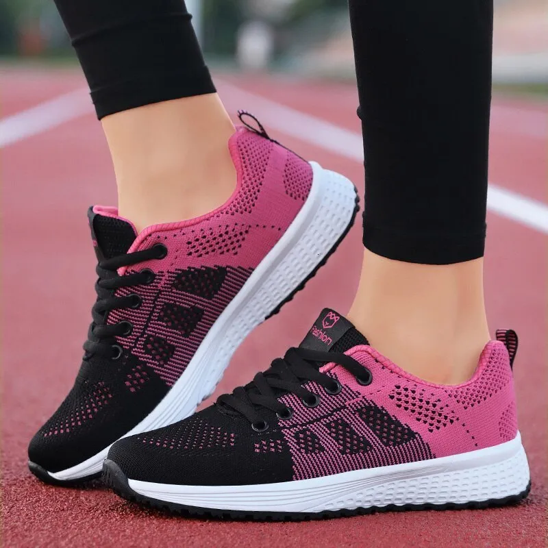 Отсуть обувь женщин легкие бега для кроссовок Удобный спортивный пробежек Теннис 230829