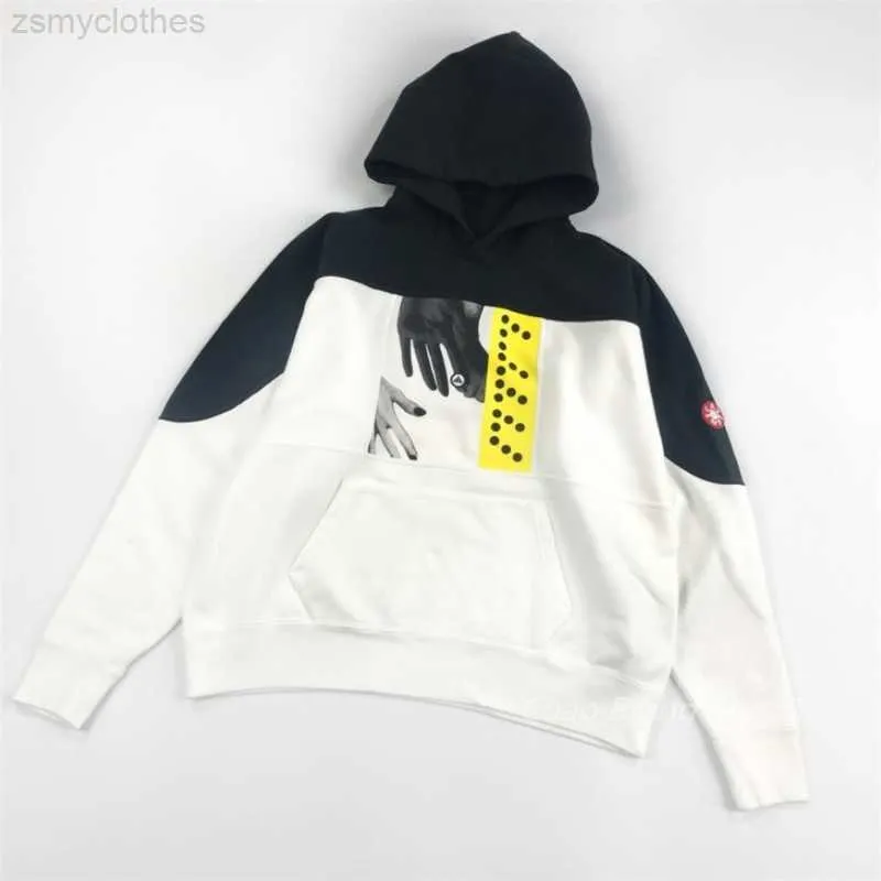 Heren Hoodies Sweatshirts Hoge Kwaliteit 2021fw CAVEMPT C.E HEAVY HOODY Heren Hoodies 1 1 Zware Stof Sweatshirts Cav Empt Vintage Dames Trui