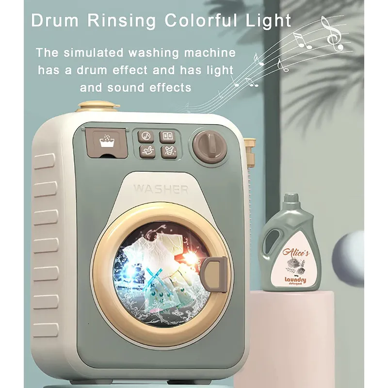 Kids electronic washing machine outlet