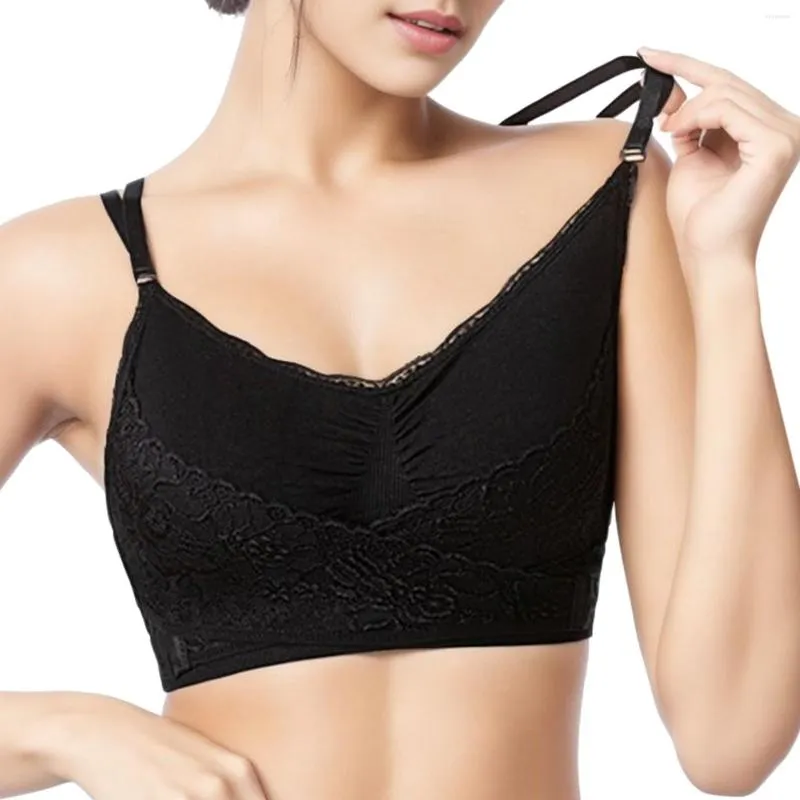 Womens Comfy Lace Corset Bra With Front Side Buckle Slimming And Large  Sports Shaper 1 From Elroyelissa, $17.43