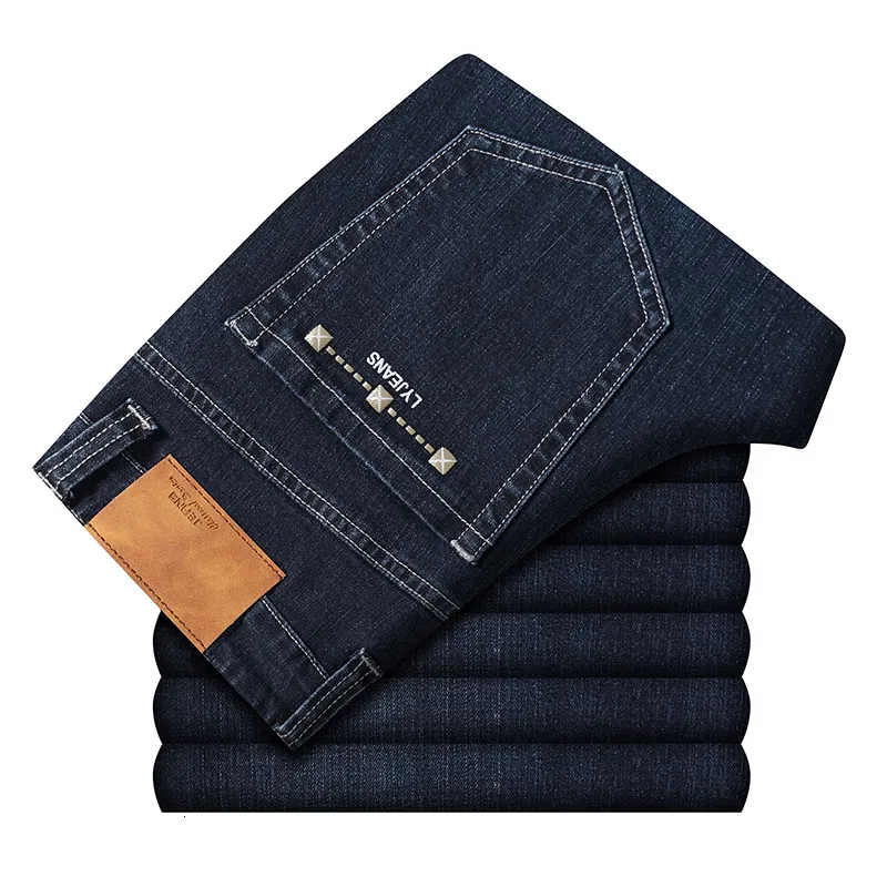 Y2K Vintage Selvedge Jeans Luxury Denim Baggy Pants In Black And