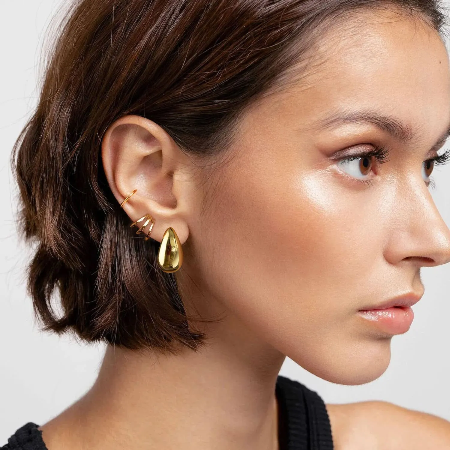 Women's teardrop earrings deals