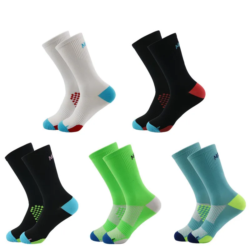 Sports Socks High Quality Professional Brand Cycling Sport Sock Protect Feet Breathable Wicking Bicycles Running 230830