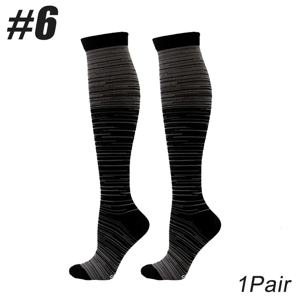 1pair Sports Compression Socks For Women And Men, Circulation Best Support  Stockings For Running, Athletic, Nursing, Travel, Gym - Sports Socks -  AliExpress