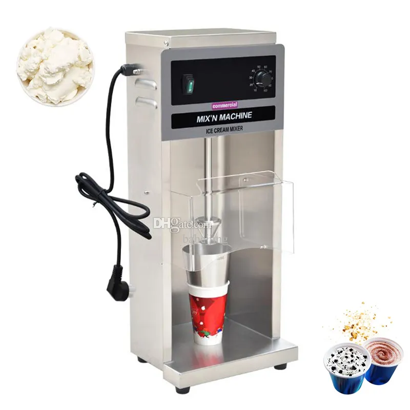 Variable Flurry Speed Ice Cream Blender Maker DIY Various Favors Flurry Ice Cream Mixer Milk Shake Mixer Machine