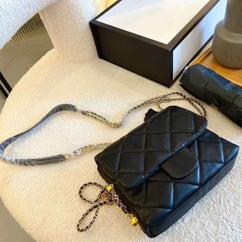 22a moda luksusowe kobiety mini designerskie torba klasyczna klapka regulowana złota łańcuch oryginalny skórzany pikowany matelasse torebka torebka vintage torebka fanny