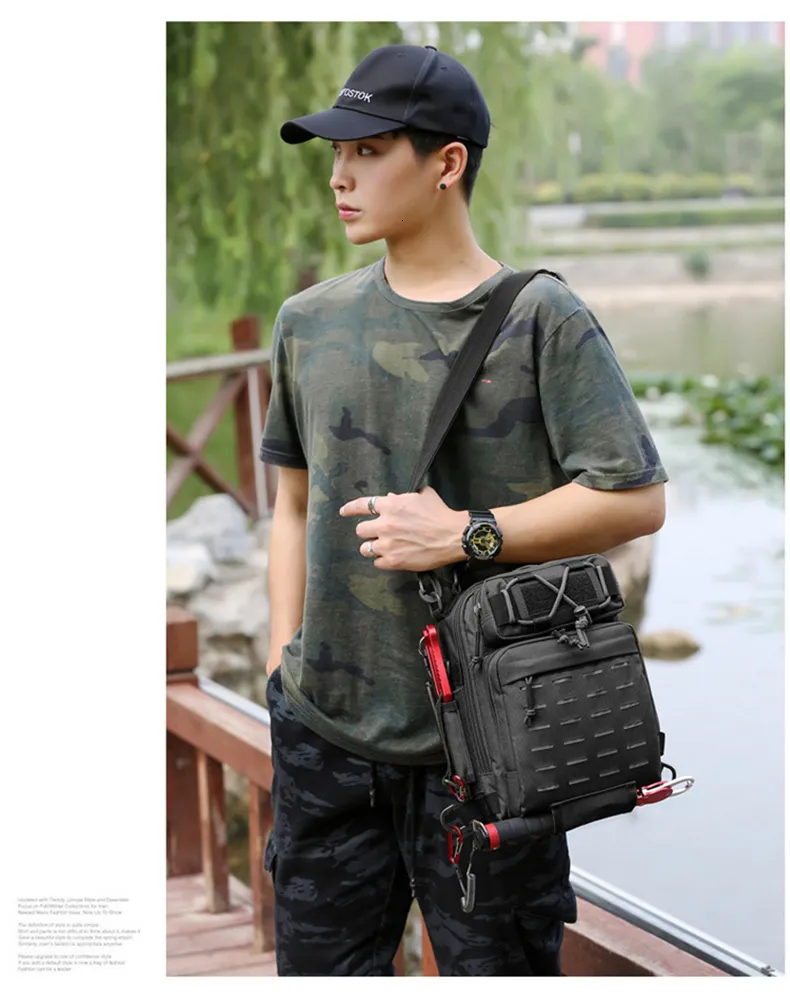 Laser Molle Tactical Backpack For Camping And Outdoor Sports Chest Sling,  FIshing Rod, Tactical Messenger Bag For Men 230830 From Cong07, $18.25
