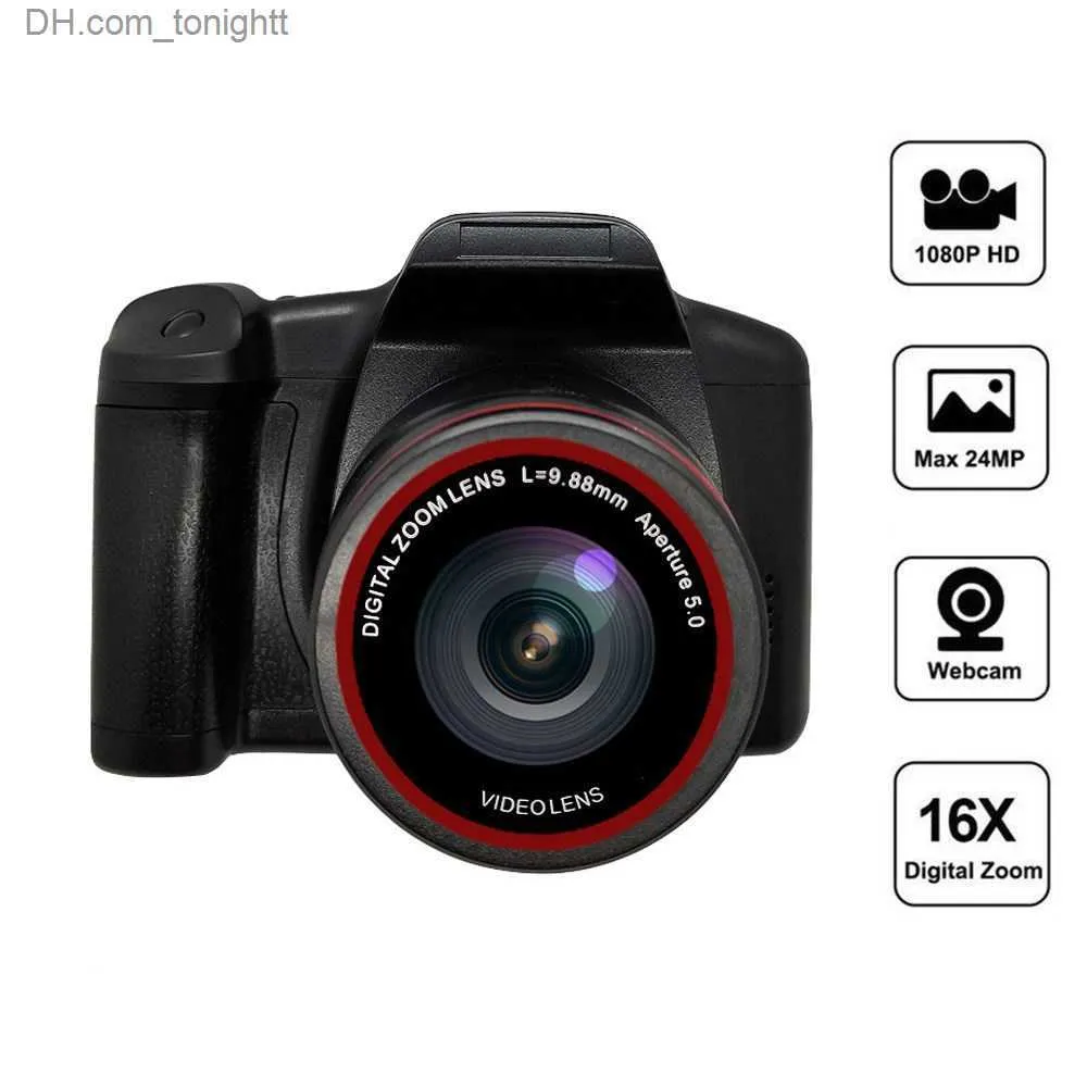 Kamery 16 milionów pikseli profesjonalna kamera fotograficzna teleobiektyw fotograficzny cyfrowy HD1080P 16X Zoom Handheld Q230831