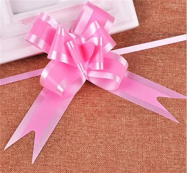 wedding decoration pull bow flower ribbon bow gift box wrapping wedding car room decoration celebration prom ornament