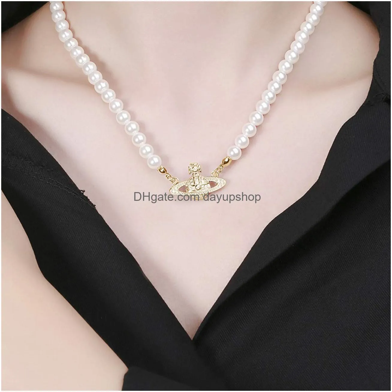 Fake bling shop necklace