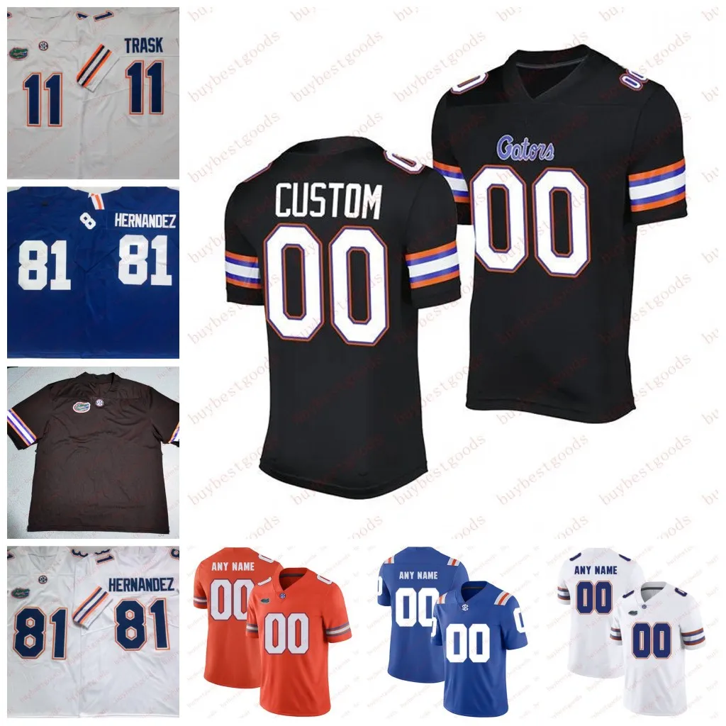 College Florida Gators 2023 Black Football Jerseys Jeff Driskel