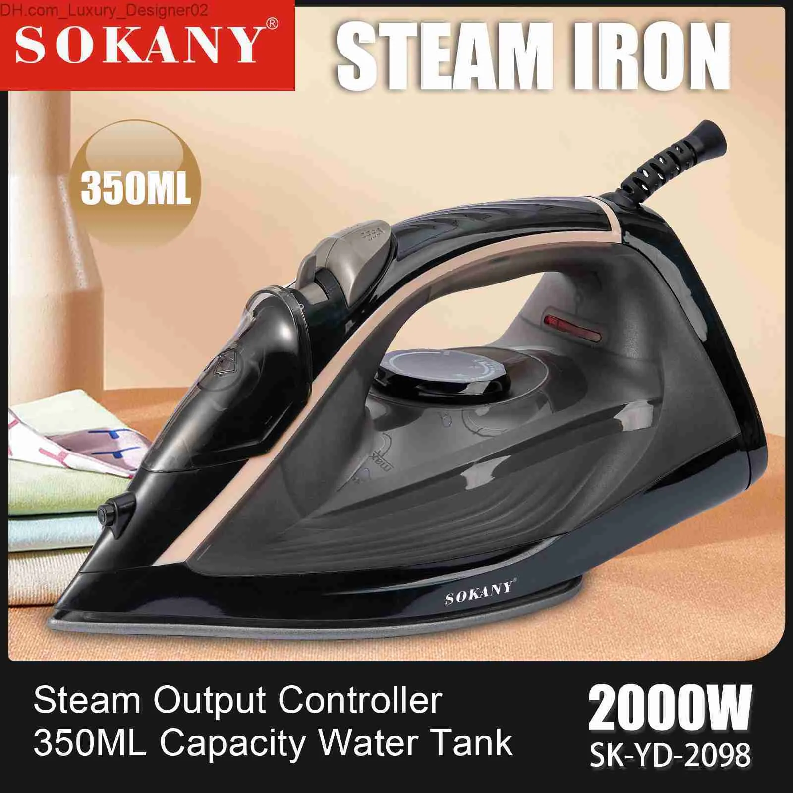 Electric Irons 02 SOKANY2098 Electric Iron Household Plug In Steam Iron