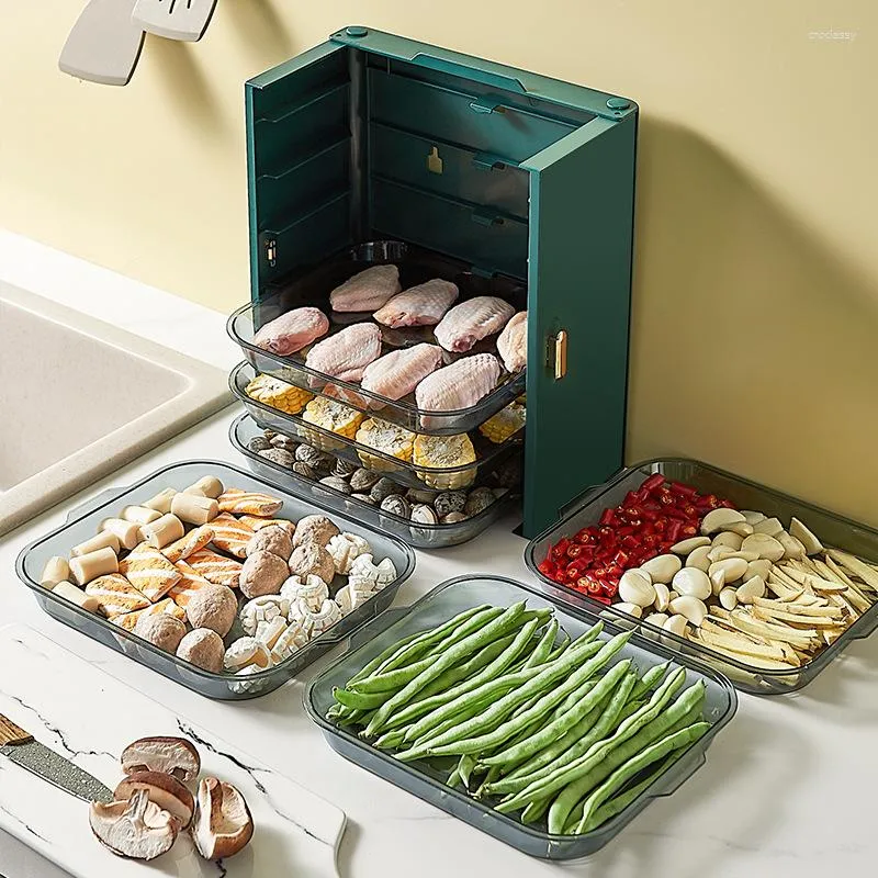 Pratos suporte de prato cozinha multi-camada montado pote utensílios de legumes cozinhar pratos bandeja organizador de parede do agregado familiar