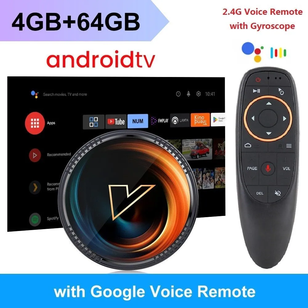 ТВ Приставка W2 ATV Android 11 Amlogic S905W2 Поддержка 4K AV1 2,4 5G Wi Fi  BT С Пультом Google Voice 2G16G 4G32G 64G Smart TV Box 230831 От 4 370 руб.  | DHgate