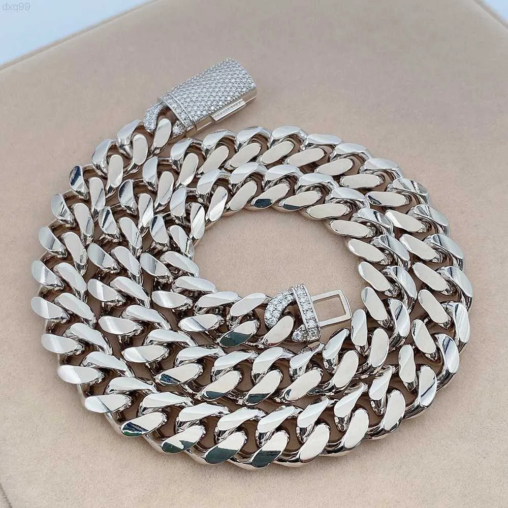 Hip hop sterling silver chains deals