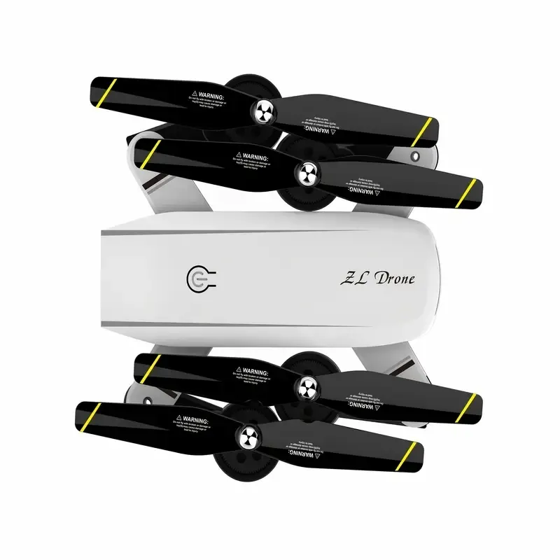 Drone Con Cámara HD 1080P Para Adultos, Regalo Ideal Con Estuche De Transporte, Advertencia De Batería Baja Y Parada De Emergencia, Drone RC Plegable Con 2 Baterías, Blanco