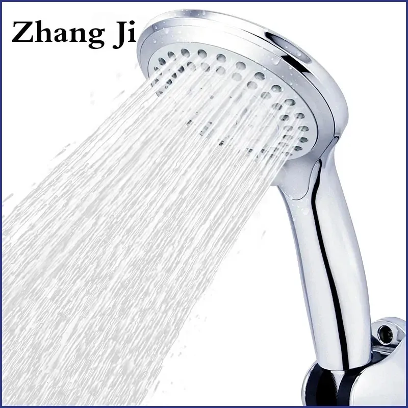 Bathroom Shower Heads Zhangji Bathroom 5-Mode Shower Head Large Panel Water-Saving Nozzle Classic Standard Design G1/2 Shower Accessories Random Color 230831