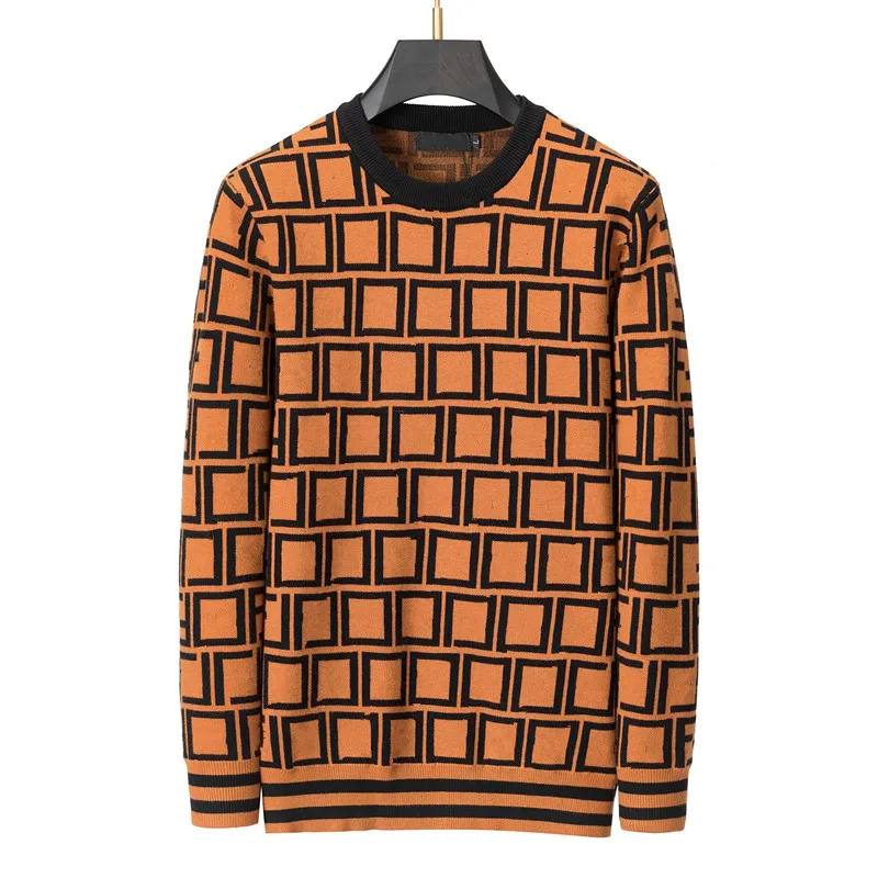 23 Дизайнерский классический мужская одежда грудь грудь геометрический свитер модный питание для животного. Случайное письмо Осенняя зимняя толчка с капюшоном.