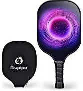 niupipo Pickleball Paddle, USAPA Approved Pickleball Paddle with Fiberglass Face, Protective Cove...