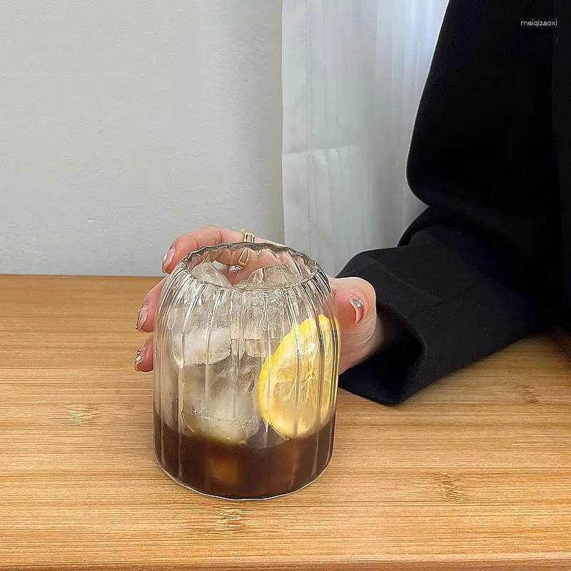 Бокалы для бокала бокала стекла 800 мл кофе пить со льдом чашка многоразового сока коктейль поездка в кемпинг