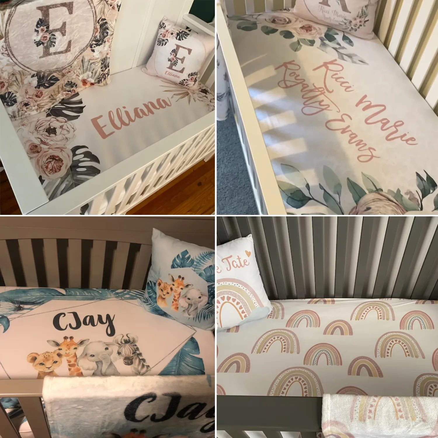 Lvyziho Baby Boy Crib Set Set Blue Elephant Shower Gift 230830 2 379 DHgate