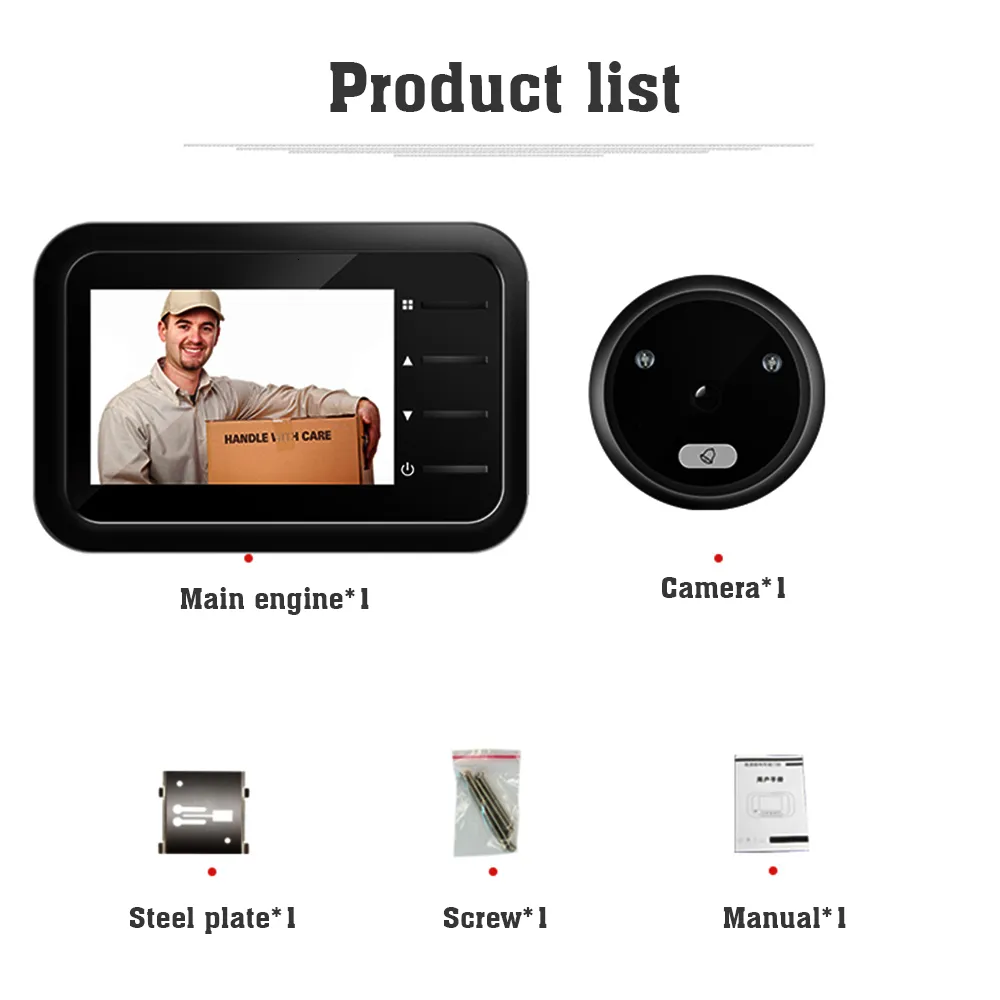 shrxy Mini Door Eye Camera Tür-Viewer für Door Hole Camera Peephole shrxy Mini Door Eye Camera Tür-Viewer für Door Hole Camera Peephole